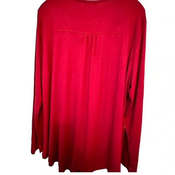 NWT Tralilbee Women's Plus Size Casual Tops Lace Crochet Tunic Tops - Picture 2 of 4